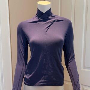 Elegant Blue-Grey Women's Top